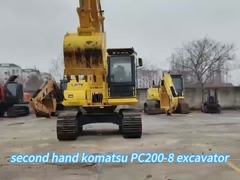 Настраиваемые вторые руки Komatsu экскаваторы PC200-8 20 тонн Digger