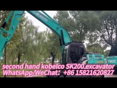 SK200-8 Использованные экскаваторы Kobelco Использованные экскаваторы 20 тонн Среднего размера