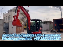 U55-4 Подержанные экскаваторы Kubota Kubota 5 тонны Капёр с цепочкой ползучей