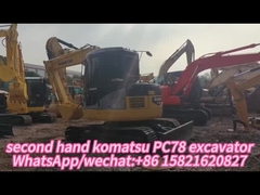 Подержанный экскаватор Komatsu PC78US 7 тонн использованный экскаватор Komatsu Crawler