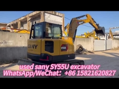 Мини использованный экскаватор Sany SY55U Sany 5 тонн экскаватор с оригинальными частями
