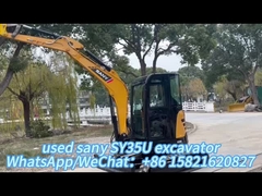 20.4KW Использованный экскаватор Sany SY35U Sany 3 тонны экскаватор с оригинальными частями