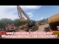 Прочный и прочный использованный экскаватор CAT 320D идеально подходит для добычи полезных ископаемых и землеустройства!
