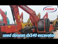 Подержанный экскаватор Doosan dx140, в хорошем состоянии.